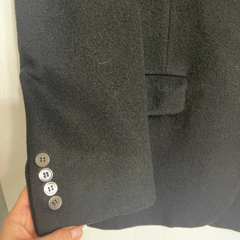 Barrister expressly for Walkers 100% cashmere black men’s blazer - Picture 4 of 15